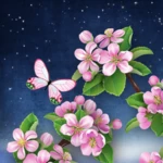 sakura live wallpaper android application logo